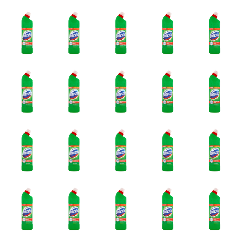 DOMESTOS PRZEDŁUŻONA MOC PINE FRESH PŁYN CZYSZCZĄCO-DEZYNFEKUJĄCY 750 ML X20